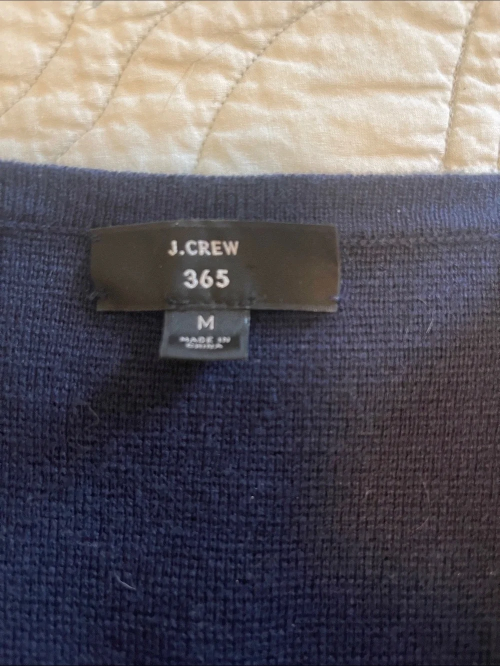Women's Navy Open-Front Long Sweater Coat